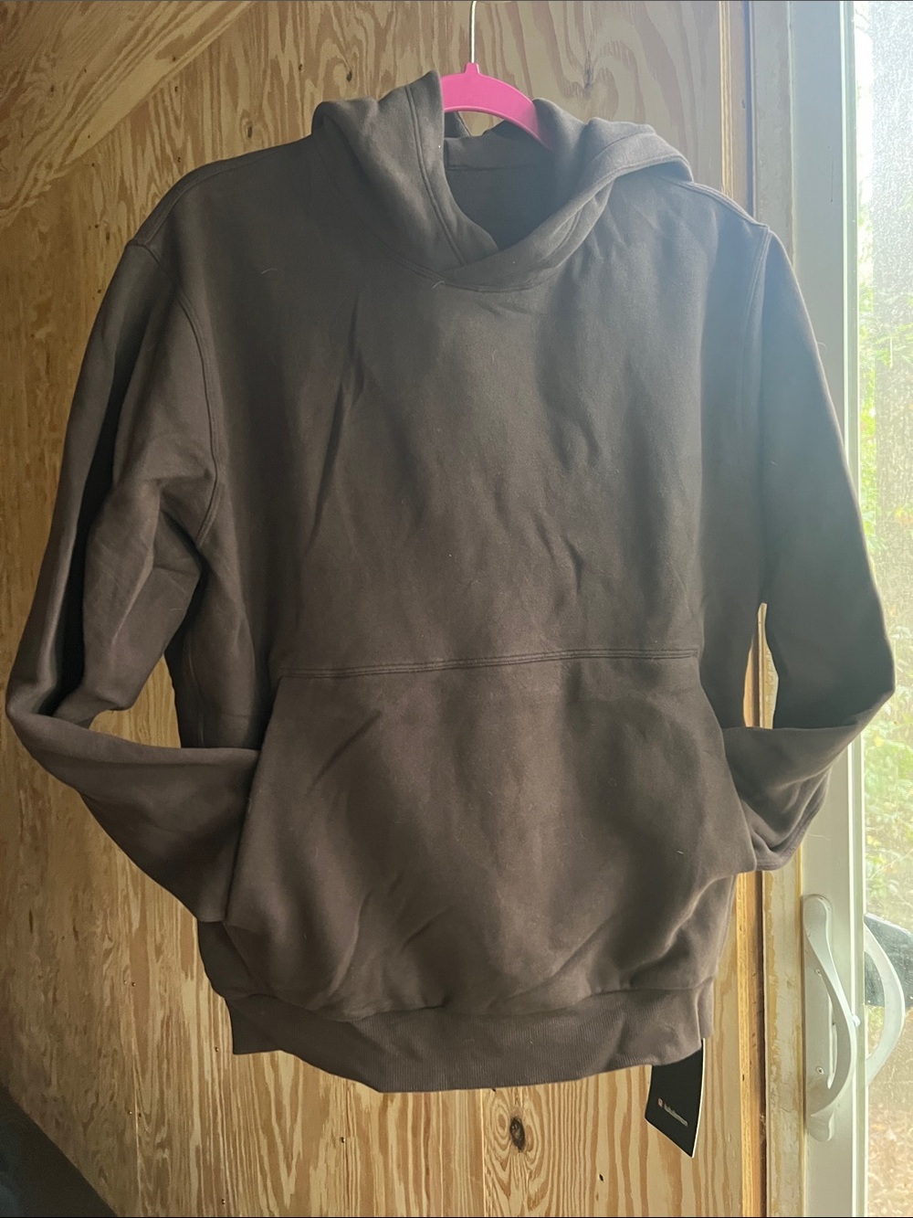lululemon athletica Men's Dark Brown Steady State Pullover Hoodie